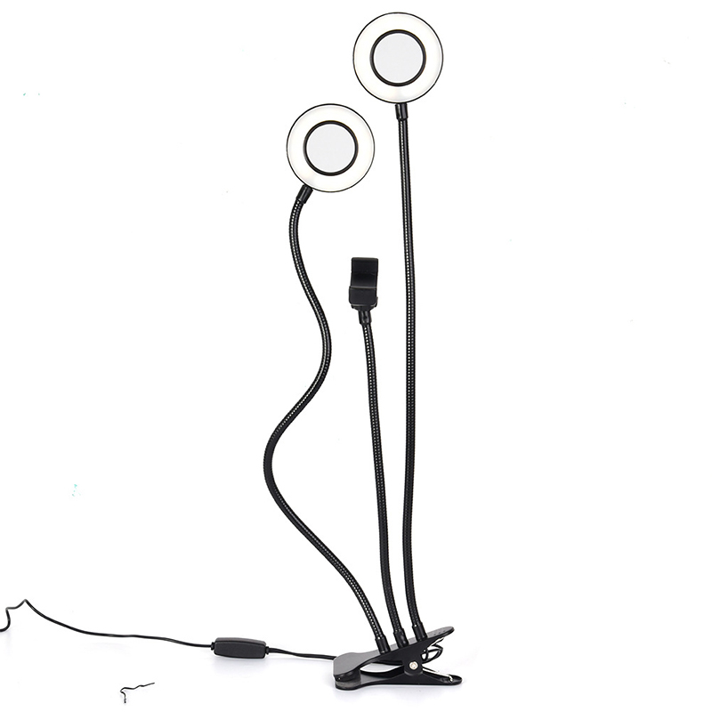 Fill Light Գեղեցկության սելֆիի ստենդի Desktop Clip Light