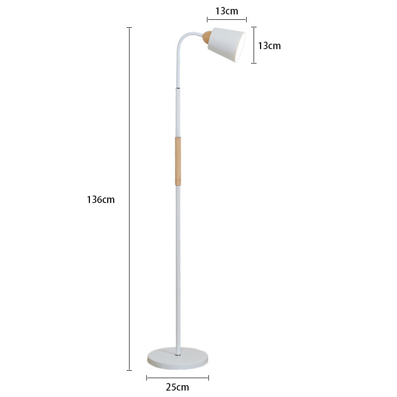 LED Dimmable Remote Control ընթերցման հատակի լամպ