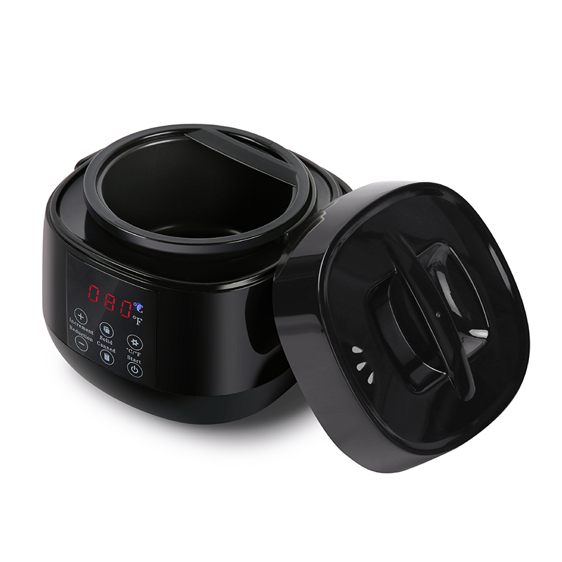 Մոմ հալեցնող փոքրիկ կաթսա սև բռնակով